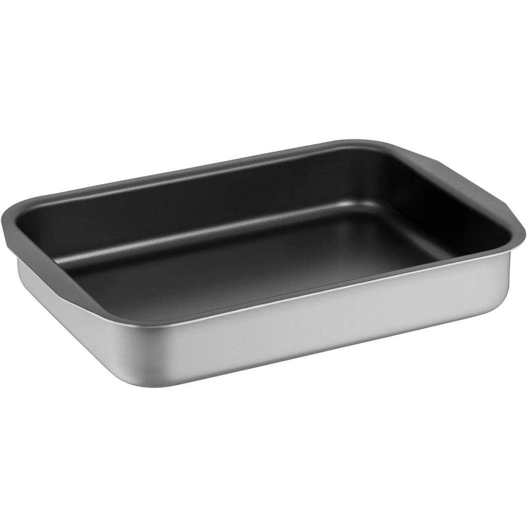 WMF Bräter, Bratreine rechteckig 35 x 25 cm, Auflaufform, Leichtmetall beschichtet, Teflon Platinum