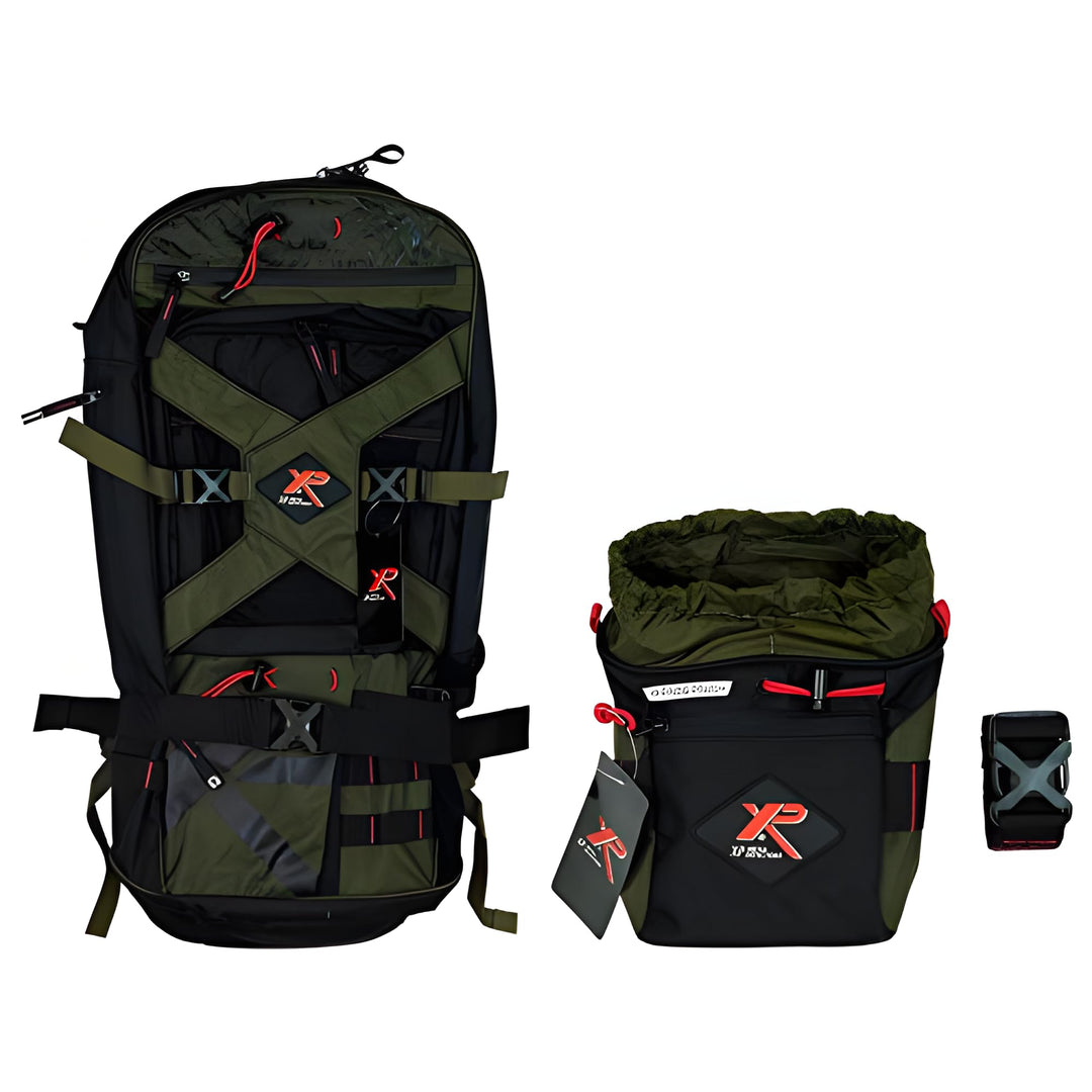XP Metal Detectors Finds Pouch & Backpack 280, konzipiert für XP Metal Detectors und Finds Pouch mit