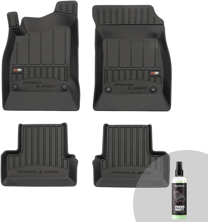 FROGUM ProLine 3D Gummimatten Exklusiven Auto Fussmatten Autofussmatten für Chevrolet Cruze I 2008-2