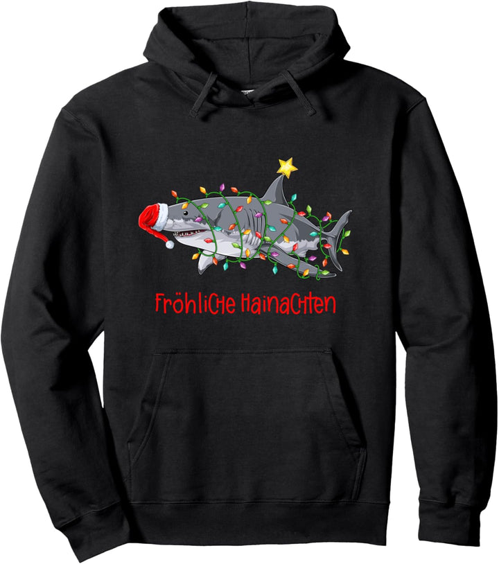 Tauchen für Taucher Fröhliche Hainachten Tauch Taucher Pullover Hoodie