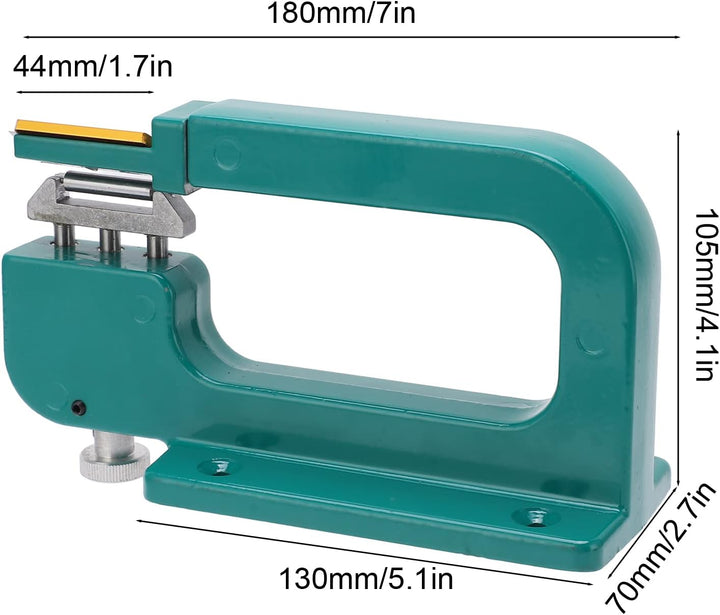 Lederspalter-Schäler-Set, Lederspaltmaschine mit 5 Klingen, 3 Schraubenschlüsseln und 3 Rollen, Lede