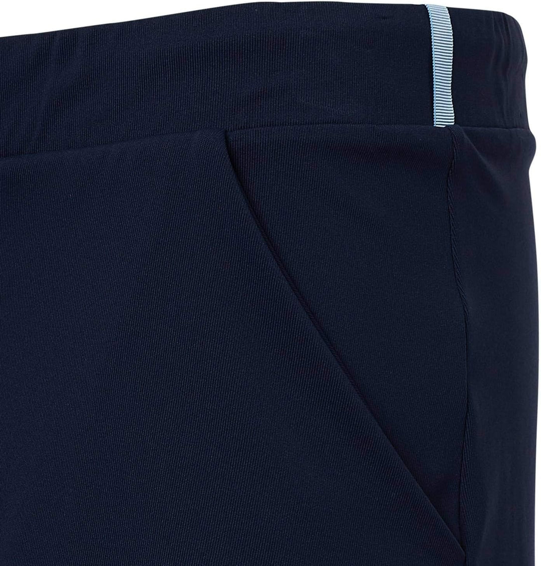 Sportkind Mädchen & Damen 2-in-1 Tennisrock mit Taschen & 3/4 Capri Leggings, Laufrock, Yogahose mit