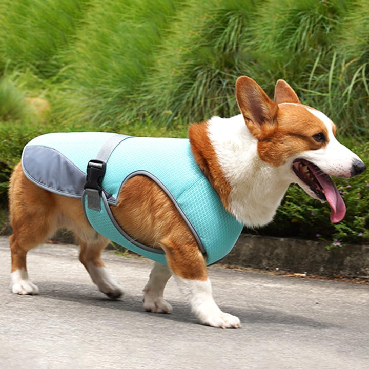 Hunde Kühlweste, Hundekühljacke Hundekühlmantel mit Verstellbarer Schnalle für Outdoor Jagdtraining,