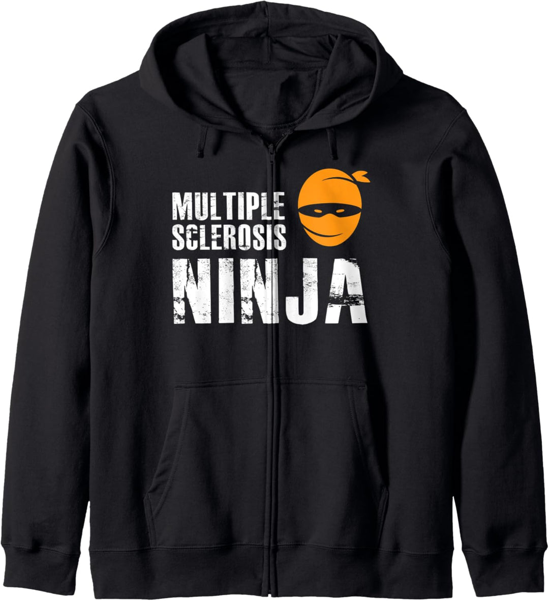 Multiple Sclerosis Ninja - MS Support Awareness Fighter Kapuzenjacke