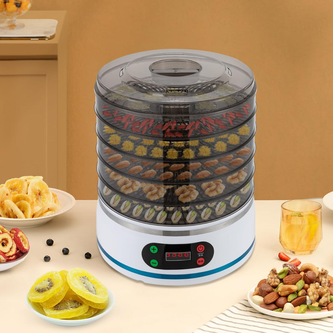 Dörrautomat Dörrautomaten 35-70℃ Temperatur Einstellbar Dörrgerät Trockner Lebensmittel Dehydrator F