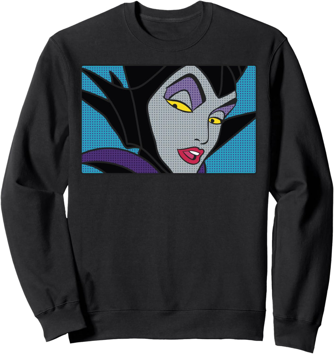 Disney Villains Maleficent Comic Panel Portrait Sweatshirt