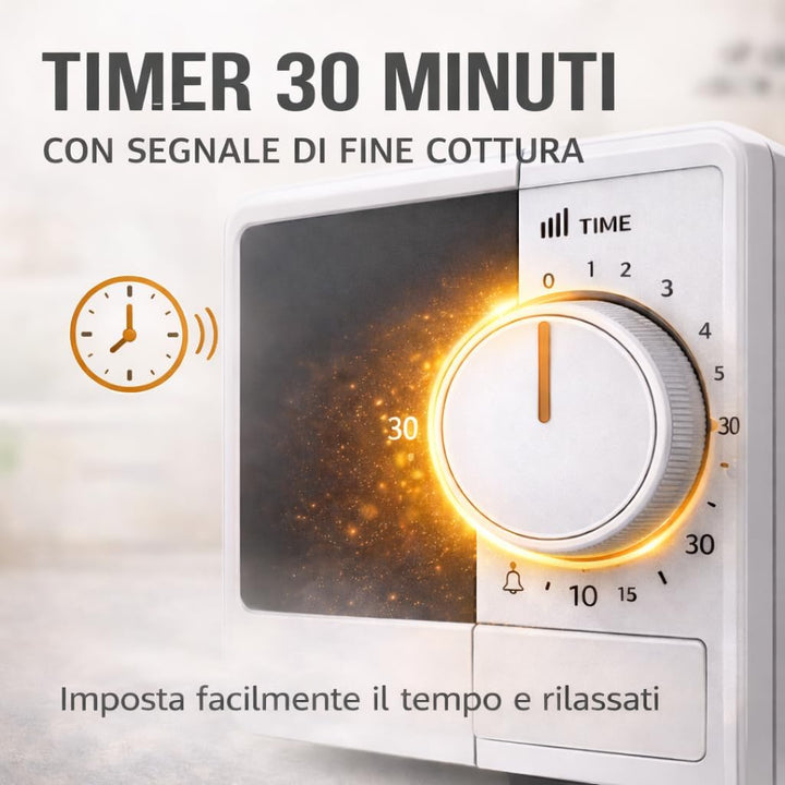 Micro-ondes 20 litres - 700 W Easy Wave - Digiquest, Blanc