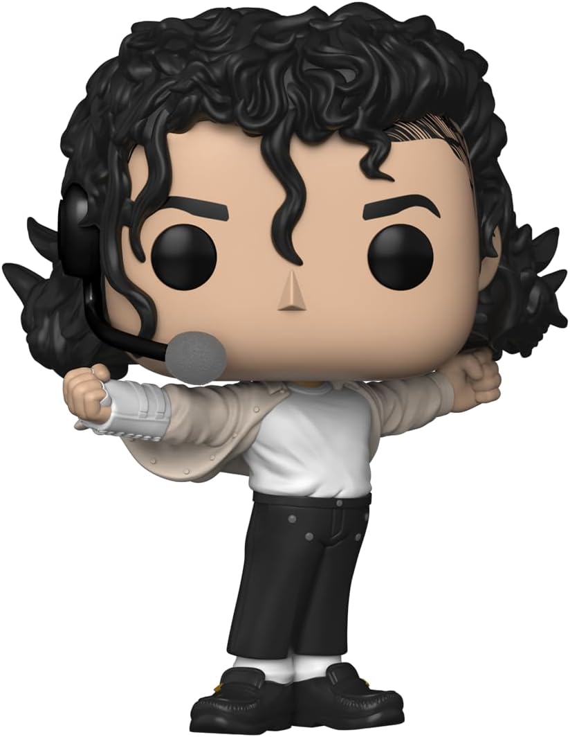 Funko POP! Rocks: Michael Jackson - (Superbowl) - Vinyl-Sammelfigur - Geschenkidee - Offizielle Hand