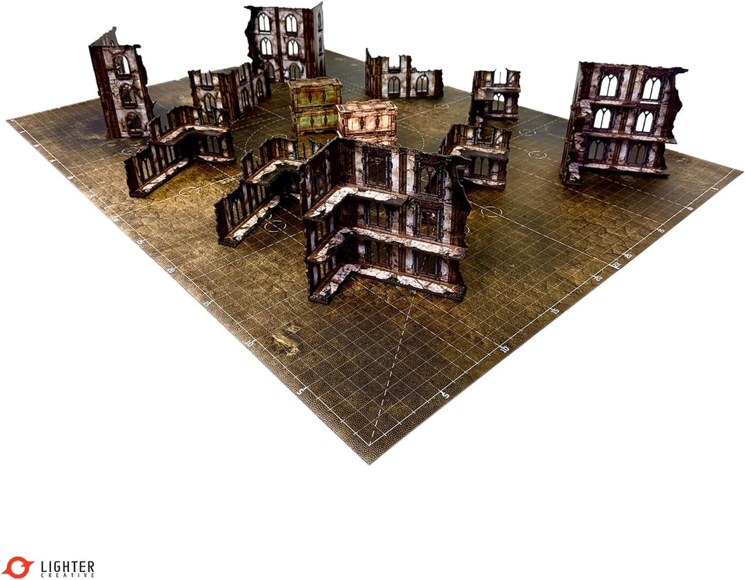 Spielmatte 44 x 60 Matte für WH40K Pariah Nexus, 112 x 152 cm, aus Kunstleder, 1,1 mm Dick - Doomsda