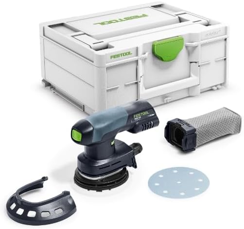 Festool Akku-Exzenterschleifer ETSC 125-Basic – 576370 Mehrfarbig, Mehrfarbig
