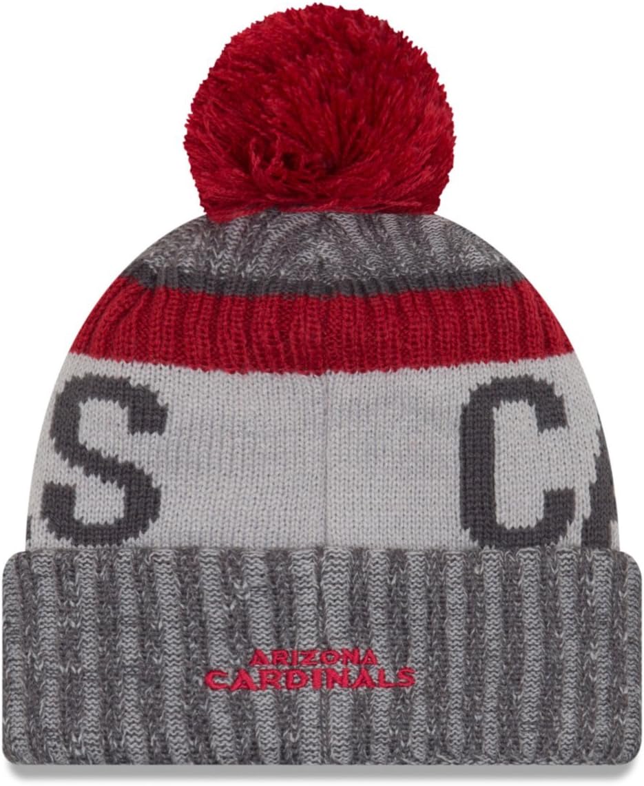 New Era NFL Sideline 2017 Bobble Mütze - Arizona Cardinals