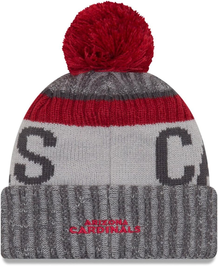 New Era NFL Sideline 2017 Bobble Mütze - Arizona Cardinals