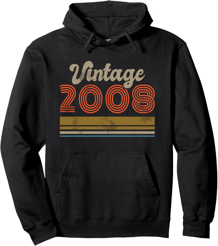 Geburtstag Vintage 2008 Pullover Hoodie