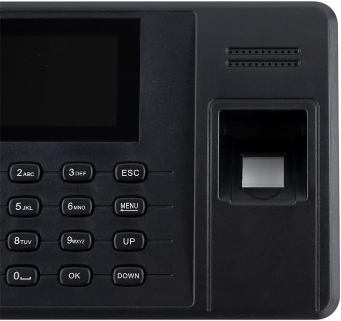 TimeClock-200NWEPI Zeiterfassung, WiFi, Web, P2P, bis zu 1000 Mitarbeiter, Fingerabdruckprüfung, RFI
