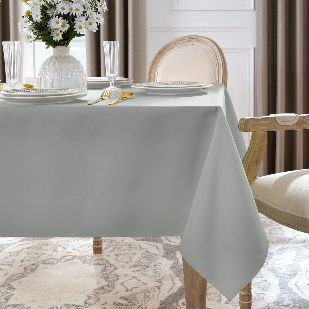 Softalker Rechteckige Tischdecke, wasserdicht und schmutzabweisend, knitterfrei, waschbar, 210 g/m²,
