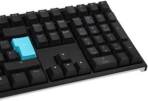 Ducky One 2 Backlit PBT Gaming Tastatur, MX-Blue, weisse LED - schwarz, MX-Blue, weisse LED