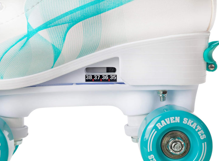 Raven Verstellbare Rollschuhe Roller Skates Trista/Serena - Kugellager Carbon Abec7 - SAS - Shock Ab