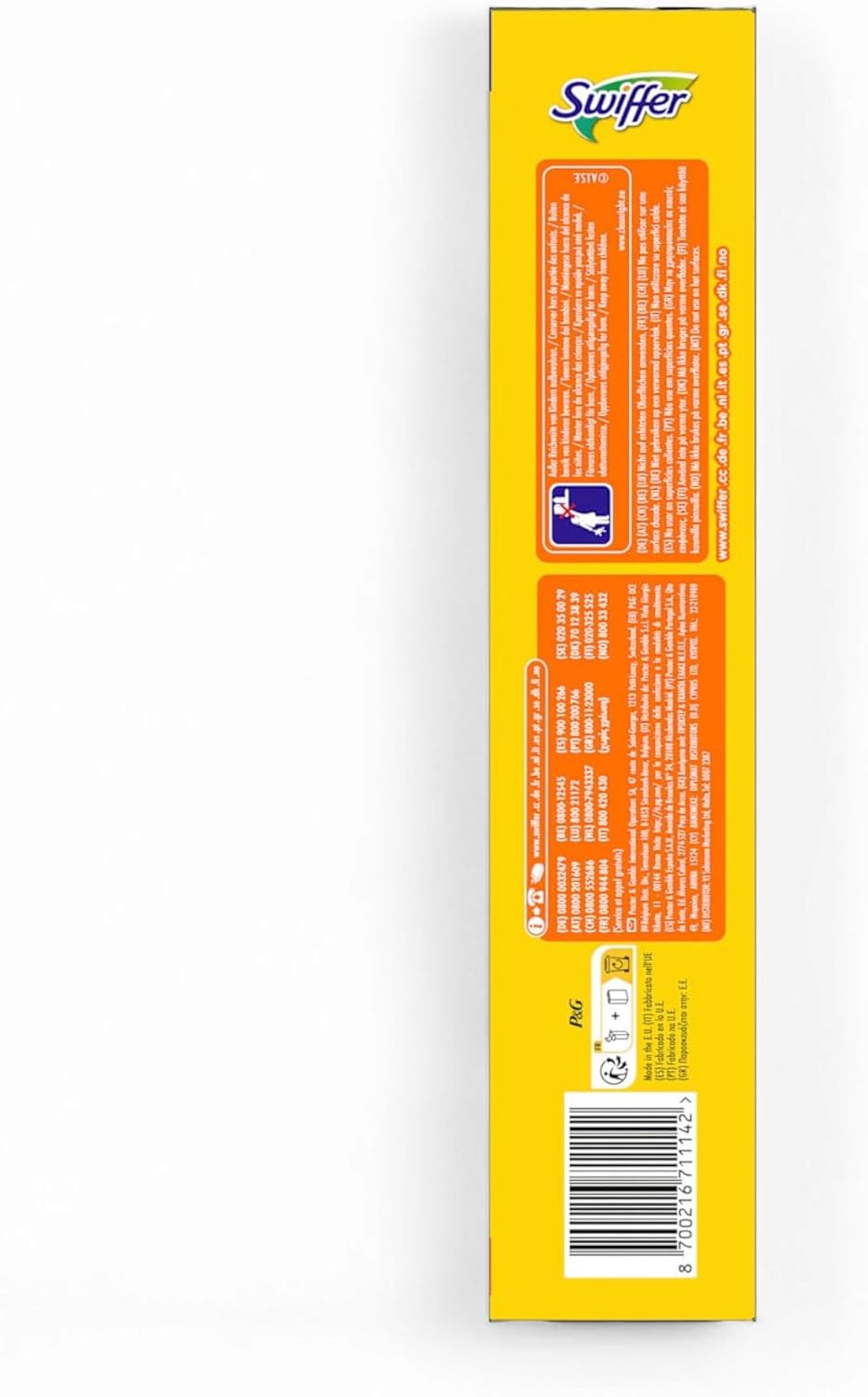 Set Swiffer® Staubmagnet XXL Teleskopgriff + 1 Handgriff + 14 Tücher