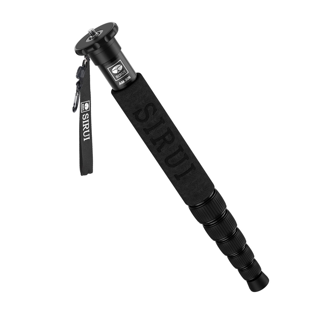SIRUI AM-306M Camera Kamera Reise Einbeinstativ Monopod Aluminium (Höhe: 155cm, Traglast: 10kg, Gewi