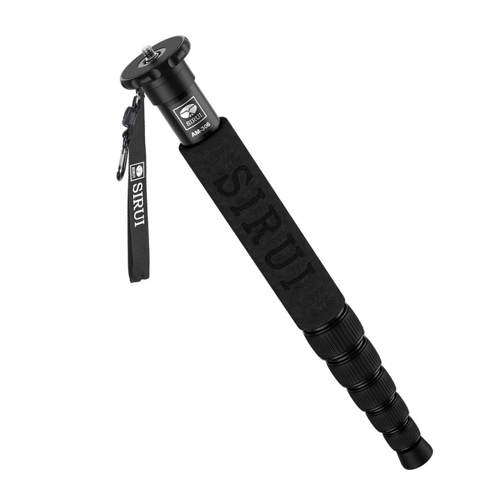 SIRUI AM-306M Camera Kamera Reise Einbeinstativ Monopod Aluminium (Höhe: 155cm, Traglast: 10kg, Gewi