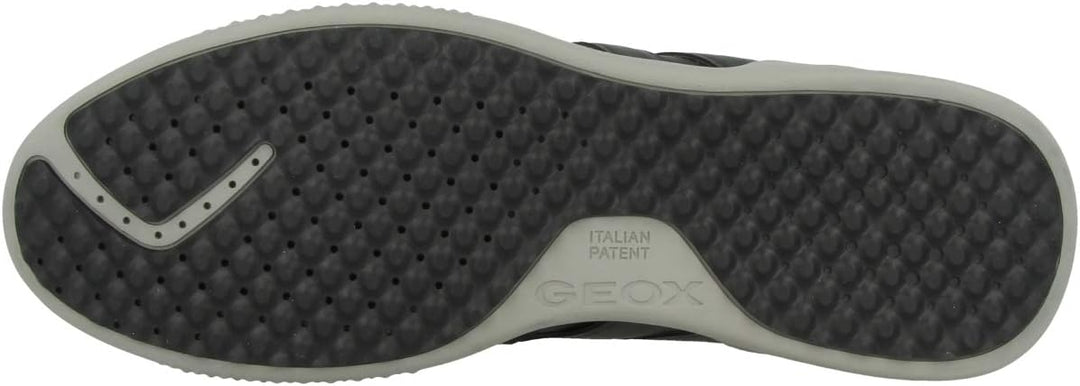 Geox U Snake.2 A Herren Sneaker 40 EU Schwarz, 40 EU Schwarz