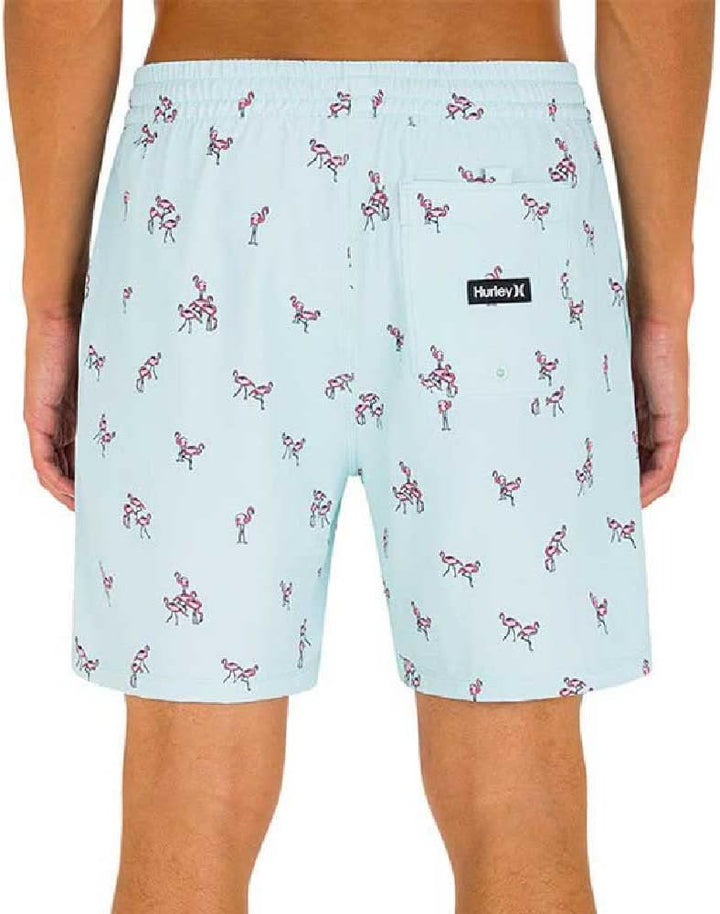 Hurley Herren Cannonball Volley 17' Board-Shorts M Blaugrün Gefärbt 2, M Blaugrün Gefärbt 2