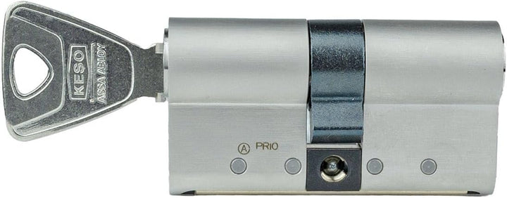 KESO 8000 Doppelzylinder mit Not- und Gefahrenfunktion 30/30 inkl. 5 Schlüssel - Wendeschlüssel-Sich