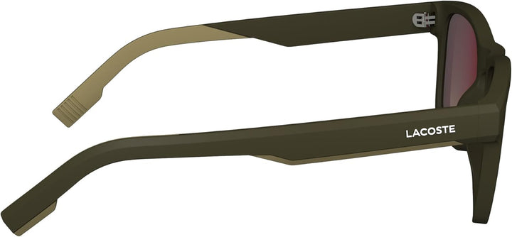 Lacoste Herren Sonnenbrille Einheitsgrösse Mattbraun, Einheitsgrösse Mattbraun