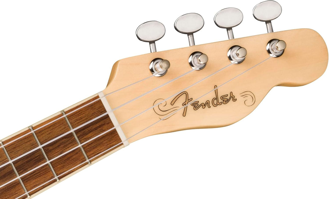 Fender Fullerton Tele® Uke, Walnut Fingerboard, White Pickguard, 2-Colour Sunburst 2-farbiger Sunbur