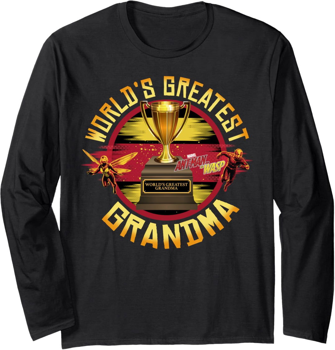 Marvel Ant-Man And The Wasp World's Greatest Grandma Langarmshirt