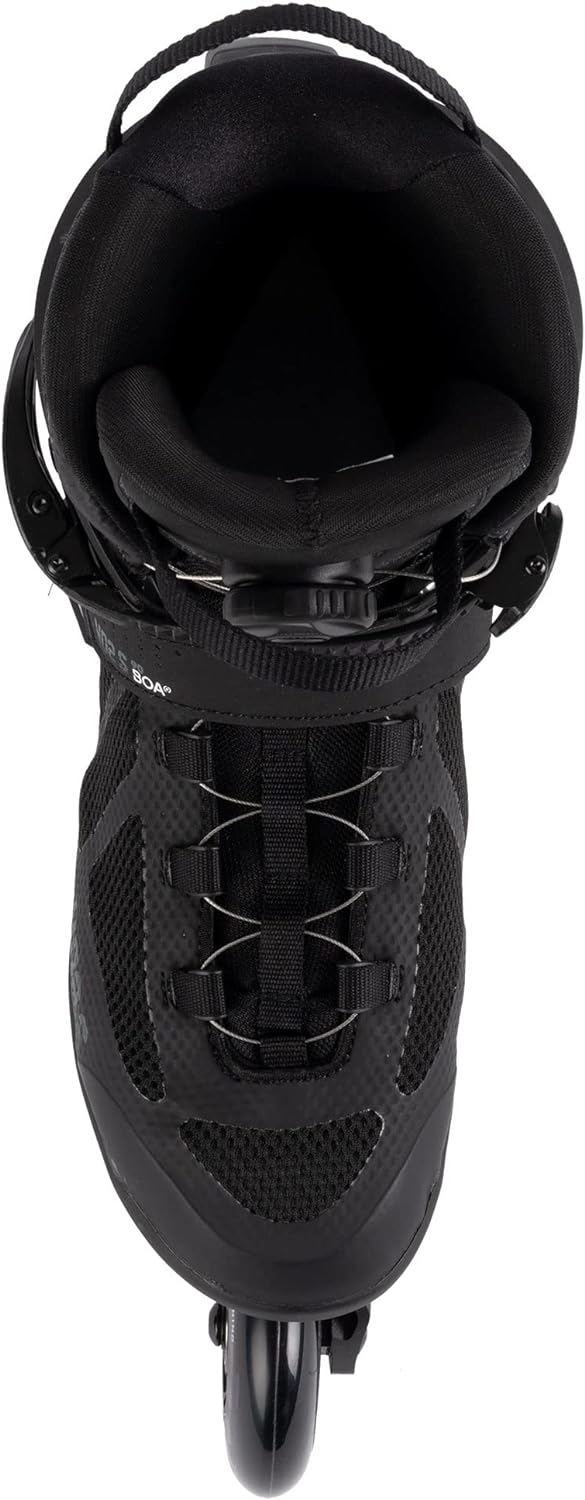 K2 Unisex – Erwachsene Vo2 S 90 Boa Inline Skates EU: 39 (UK: 5.5 / US: 6.5) black - night, EU: 39 (
