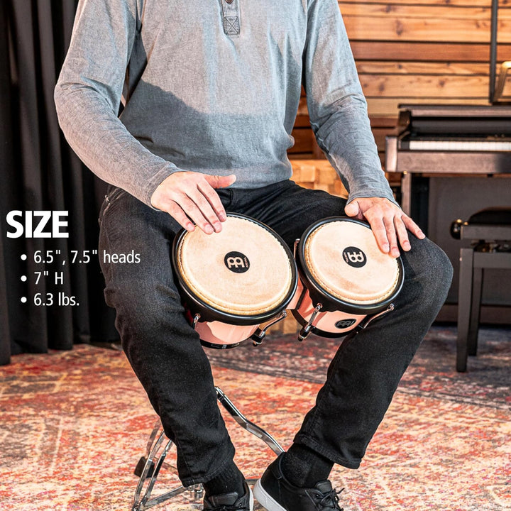 MEINL Percussion Headliner Bongo - Journey Series - Special Edition - 6 1/2" Macho & 7 1/2" Hembra -