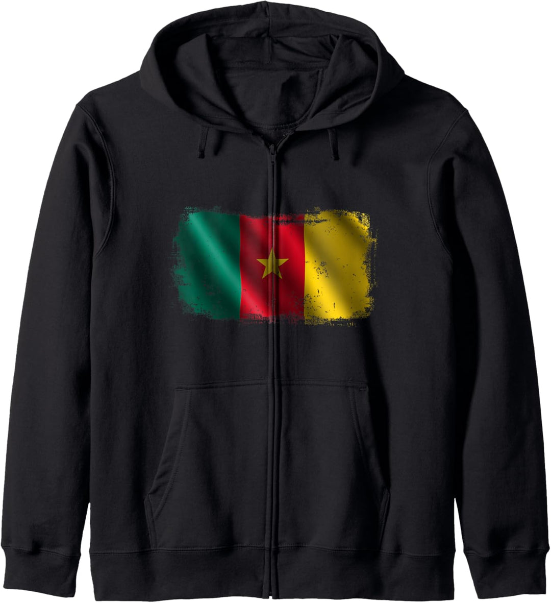 Kamerun Kamerunische Nationalflagge Kapuzenjacke