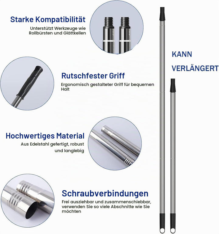 2025 Neueste Sprühdosen Verlängerungsstangen Adapter, Sprühdosenhalter Erweiterte Version Mit 3.6m T