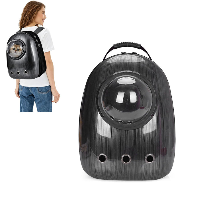 PETCUTE Hunderucksack,Atmungsaktive Hundetasche Haustier Hunde für Kleine Katzen Hunde,Raumkapsel Ha