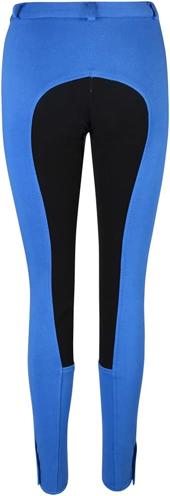 Pfiff 101197 Damen Reithose Vollbesatz Vollbesatzreithose 9 Farben alle Grössen 36 Mittelblau / Schw