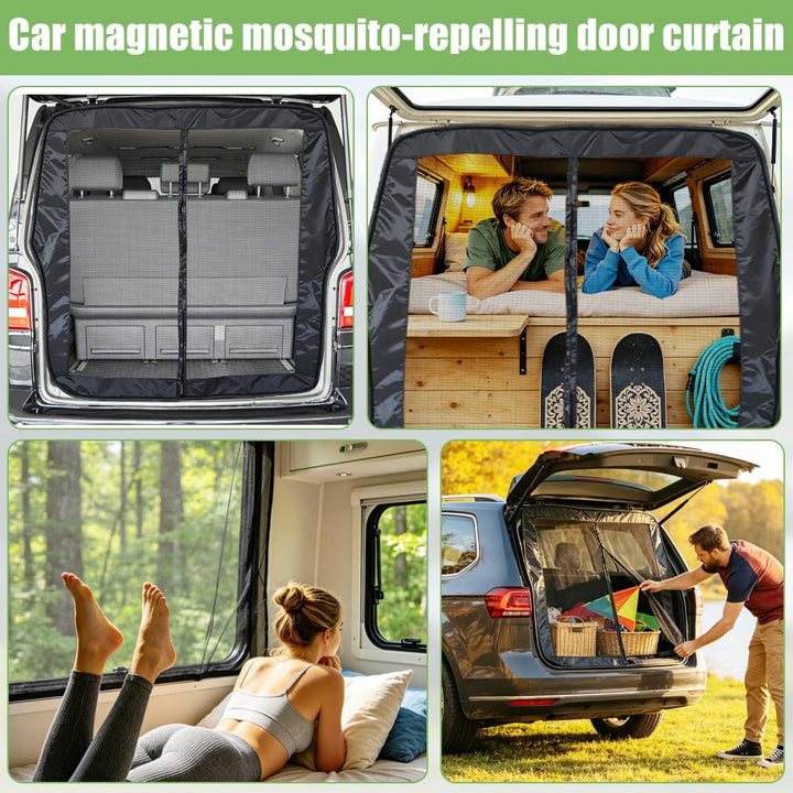Moskitonetz Magnetisch für VW T5 T6, Sonnenschutz Auto Heckklappen, Fliegengitter Auto Insektennetz