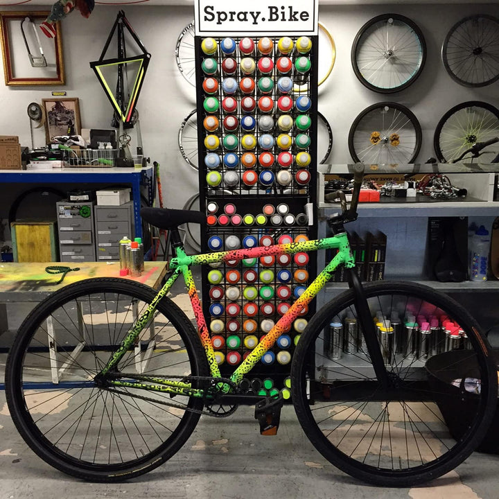 SPRAY.BIKE Fahrrad Lackspray in versch. Farben - KEINE GRUNDIERUNG notwendig - Acryllack/Lack Spray