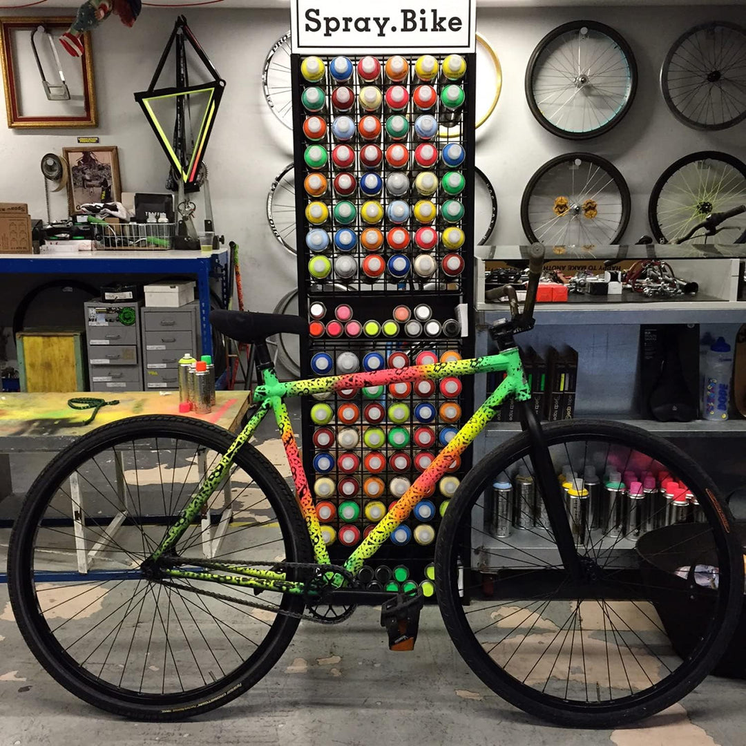 SPRAY.BIKE Fahrrad Lackspray in versch. Farben - KEINE GRUNDIERUNG notwendig - Acryllack/Lack Spray
