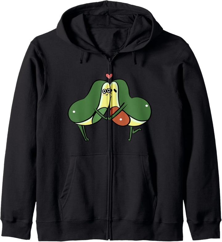 Avocado Kisses Kapuzenjacke