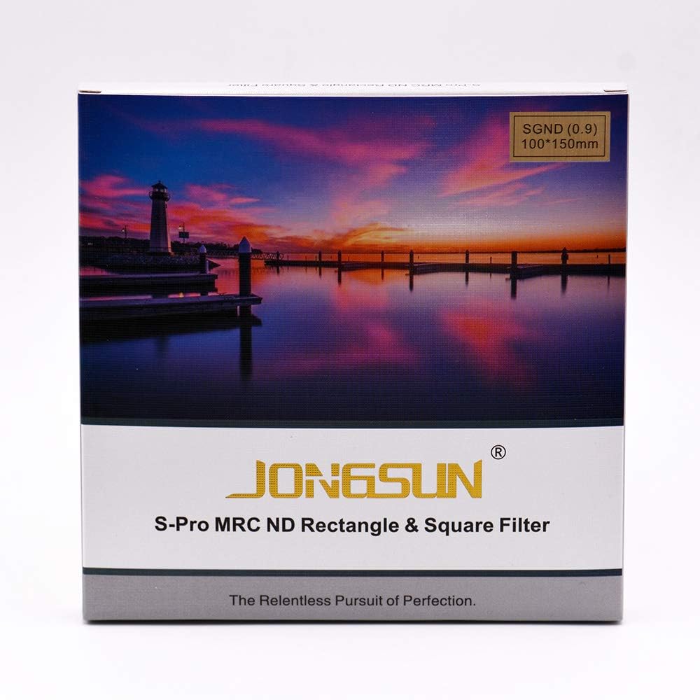 S-PRO 100mm Rechteckfilter Quadratische ND Filter, Square Grauer Neutral Density Graufilter, HD Nano