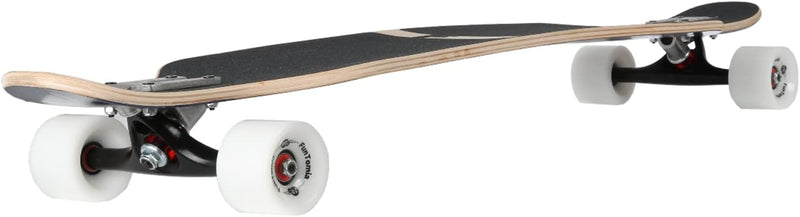 FunTomia Longboard mit 3 Flex Stufen Drop Through Cruiser Komplettboard Mach1 Speed Kugellager T-Too