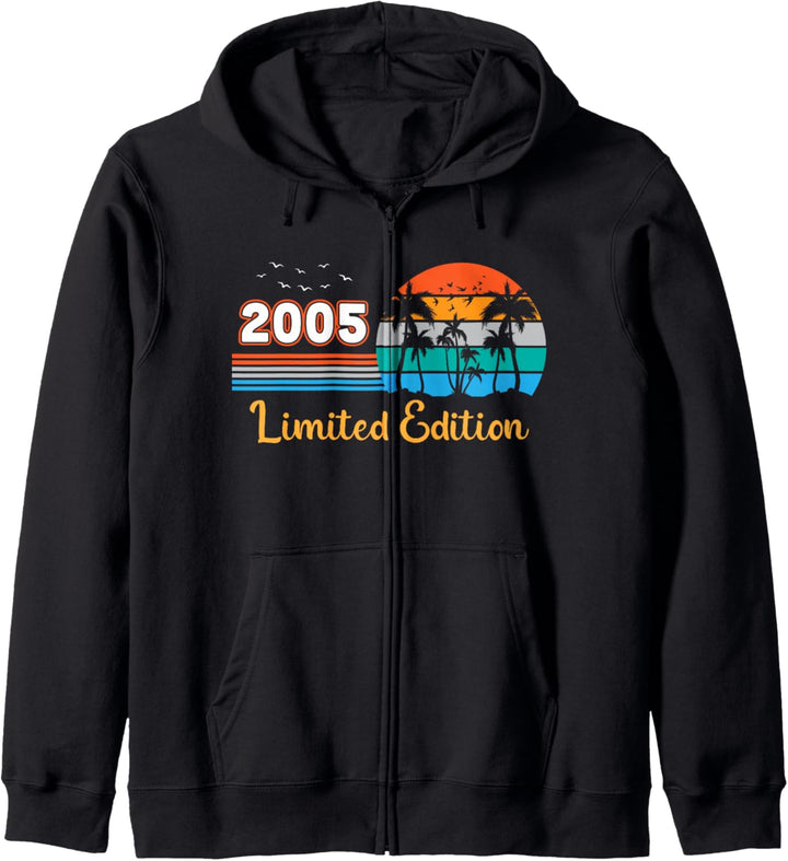 19. Geburtstag Junge Mädchen 19 Jahre 2005 Lustig Geschenk Kapuzenjacke