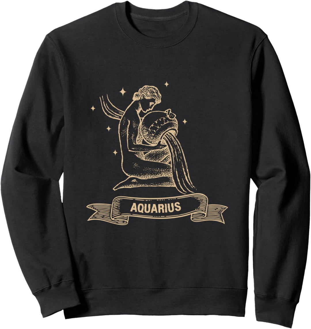 Wassermann Sternzeichen-Geschenk Männer Frauen Kinder Sweatshirt