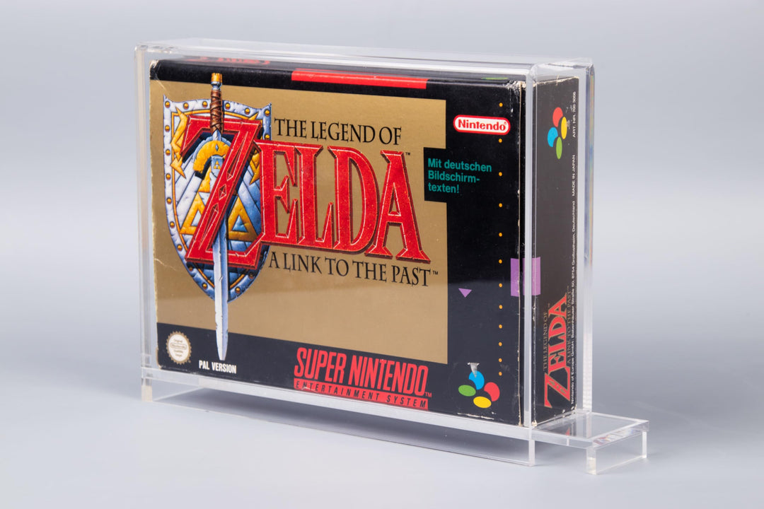 Acryl Case/Schutzhülle für Spiele OVPs, SNES, N64 Super Nintendo (SNES), Nintendo 64 (N64), Super Ni
