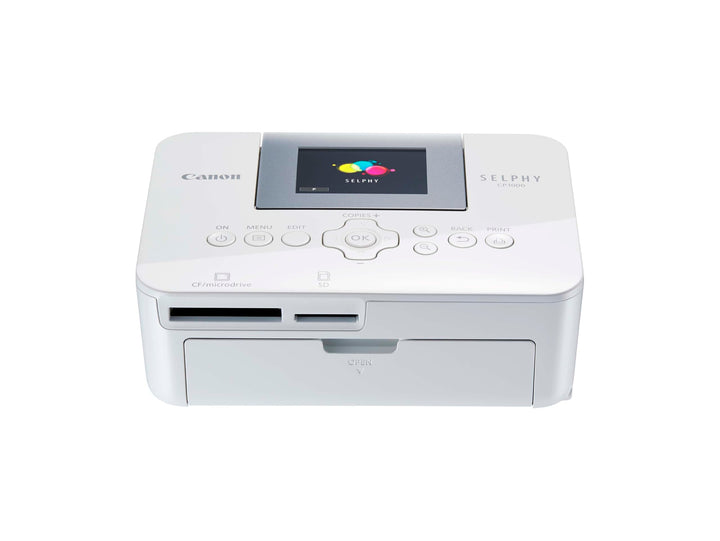 Canon SELPHY CP1000 Fotodrucker, Direktdruck von Kameras, Speicherkarten oder USB-Sticks, weiss