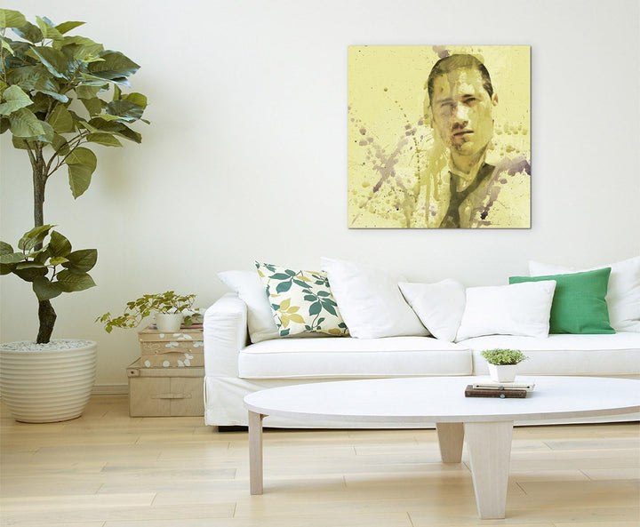 Lost_Jack_60x60cm Splash Art Paul Sinus Aquarell, Gemälde, Kunstbild auf Leinwand