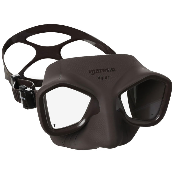 Mares Mask Viper Taucherbrille Einheitsgrösse Braun Schwarz, Einheitsgrösse Braun Schwarz