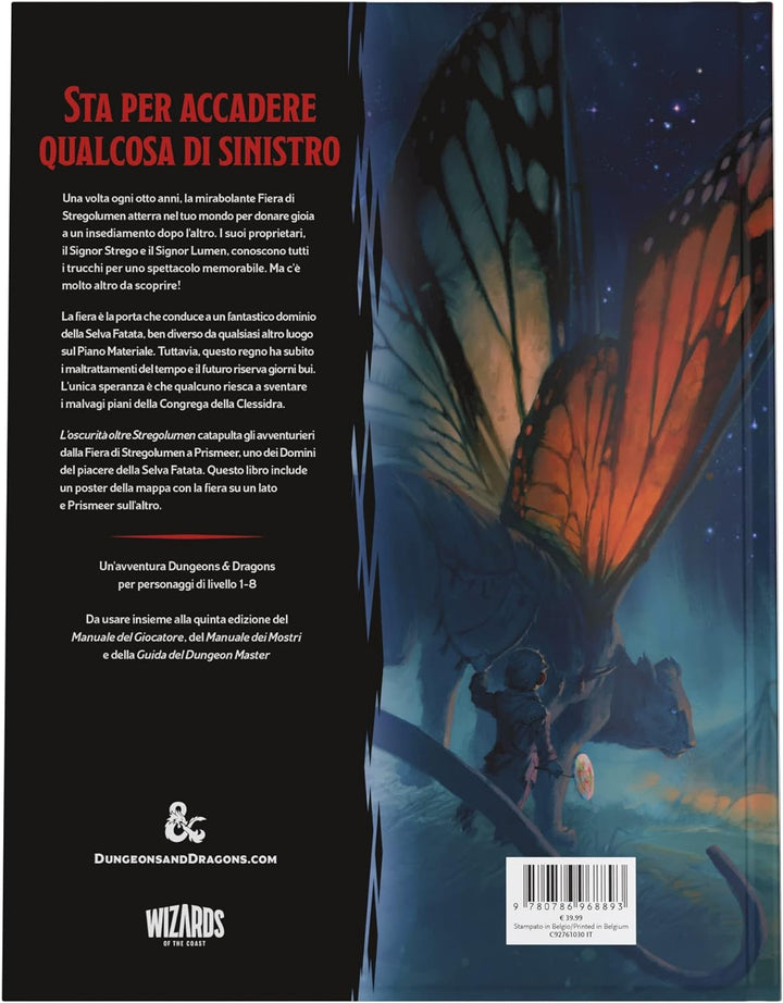 Wizards Of The Coast Dungeons & Dragons RPG Abenteuerbuch L'Oscurità Oltre Stregolumen *Italien*