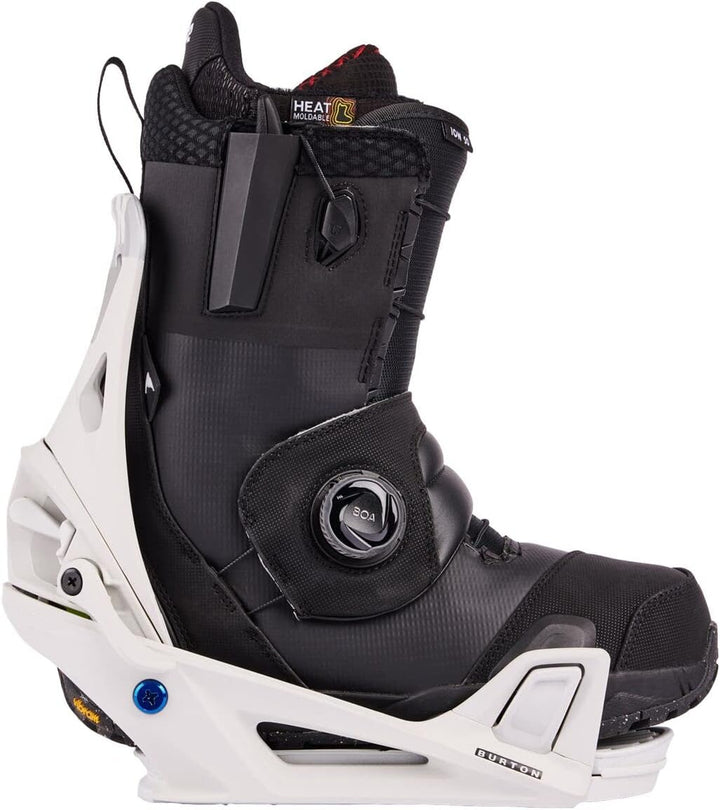 Burton Herren Step On Re:Flex Snowboard Bindungen X-Large (14-15) Graue Wolke, X-Large (14-15) Graue